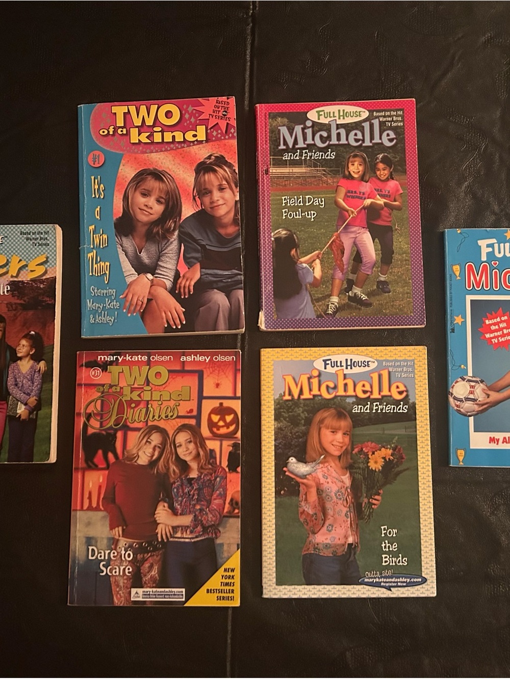 Full House Michelle and Friends Book Set - Pink, Purple, Yellow Covers